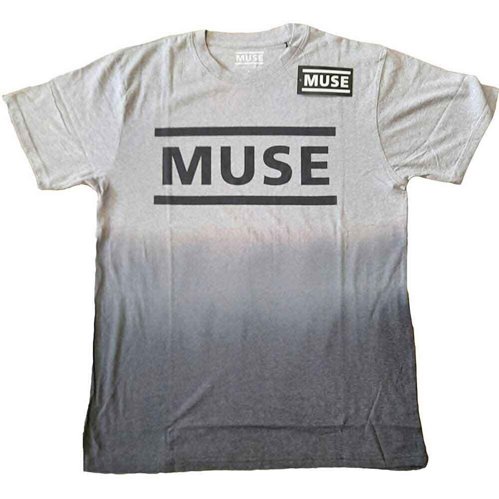 Marškinėliai Muse Logo (Wash Collection) White M Marškinėliai