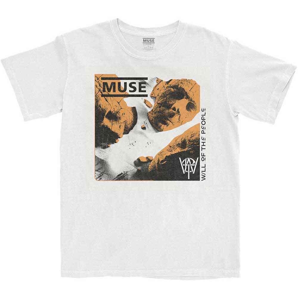 Camiseta de manga corta Muse Will of the People White M Camiseta de manga corta