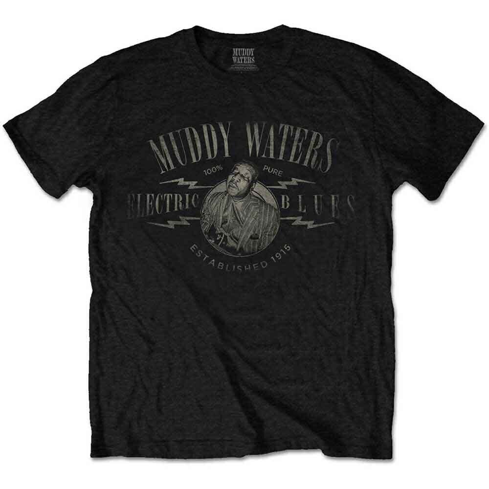 T-shirt Muddy Waters Electric Blues Vintage Black M T-shirt