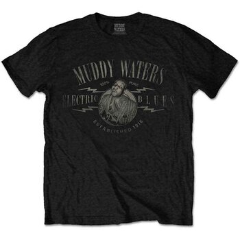 T-shirt Muddy Waters Electric Blues Vintage Black M T-shirt - 1