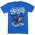 T-shirt Morrissey Never Giving In/Whale Blue XL T-shirt
