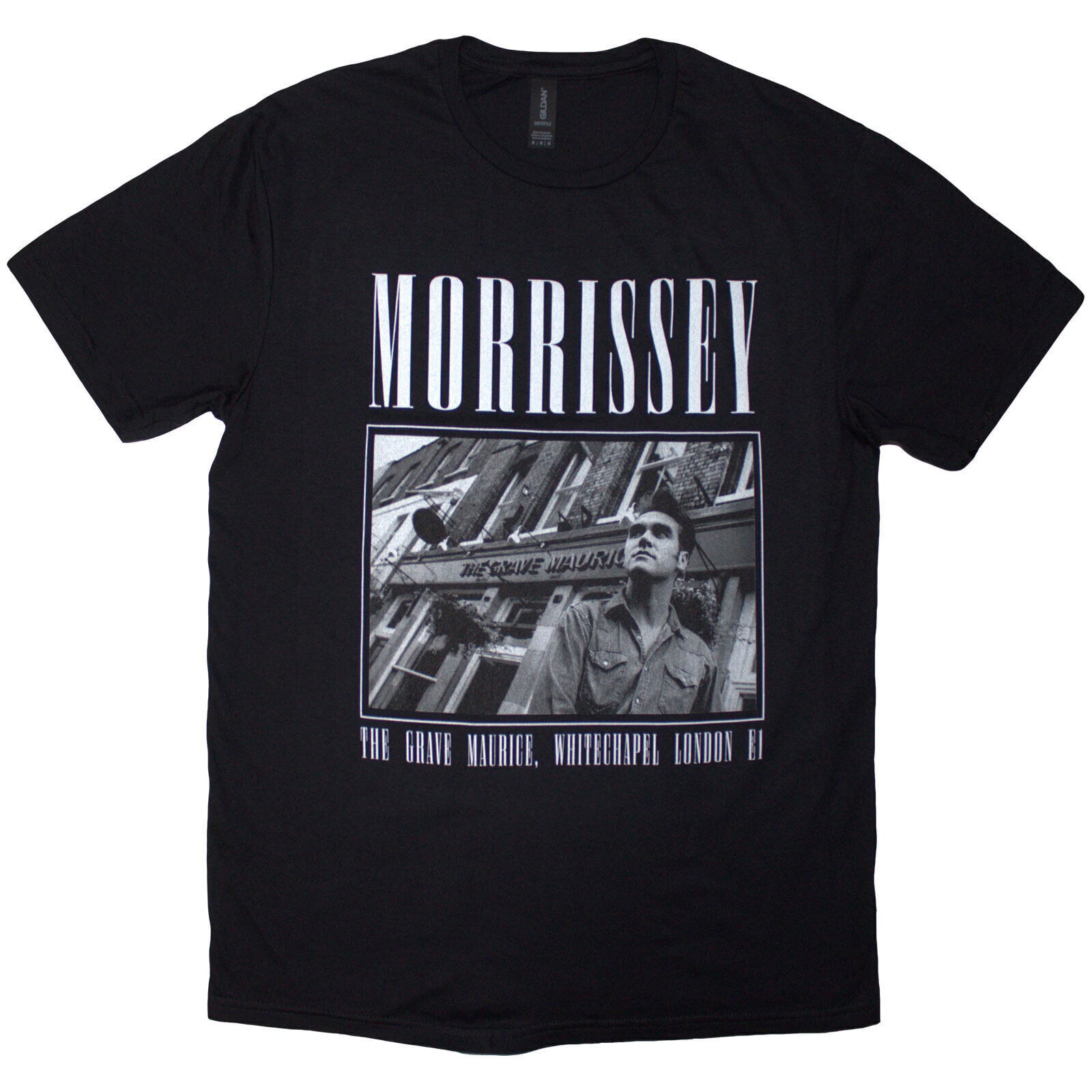 T-shirt Morrissey Whitechapel Black M T-shirt