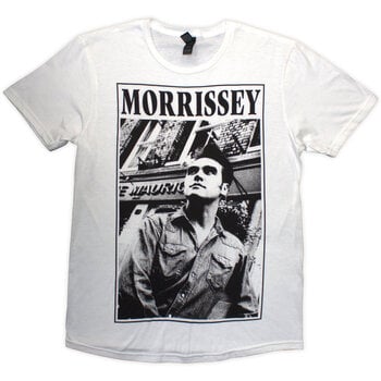 T-shirt Morrissey Maurice B&W White S T-shirt - 1