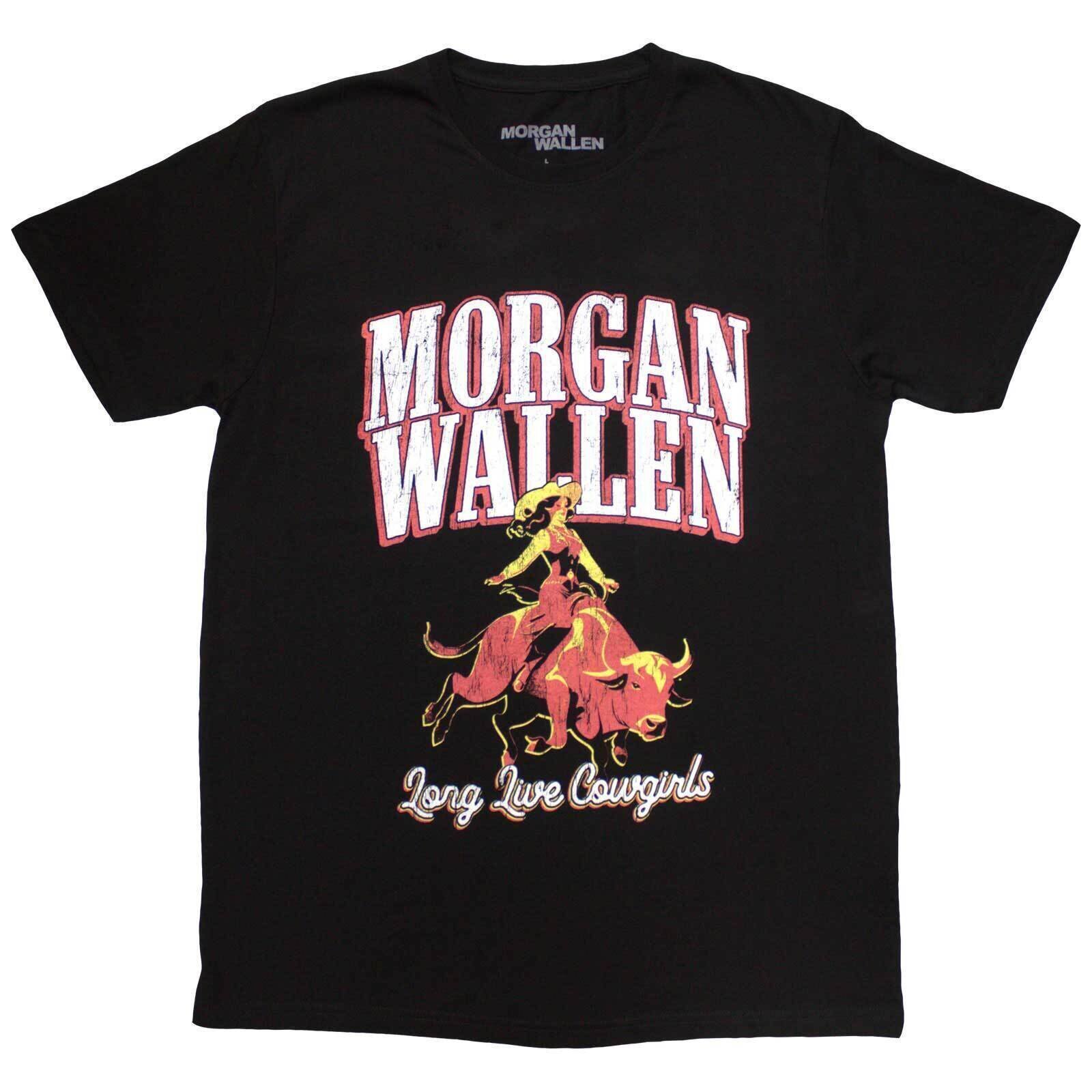 T-shirt Morgan Wallen Long Live Cowgirls Black L T-shirt