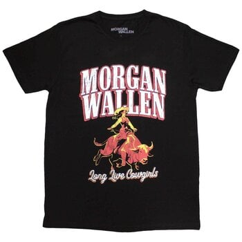 T-shirt Morgan Wallen Long Live Cowgirls Black L T-shirt - 1