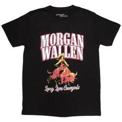 Skjorte Morgan Wallen Long Live Cowgirls Black XL Skjorte
