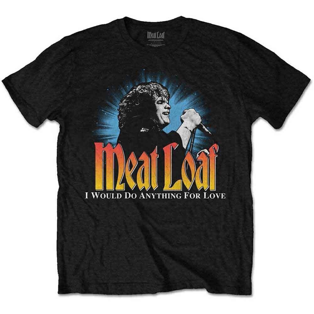 T-Shirt Meat Loaf Live Black M T-Shirt