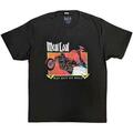 Meat Loaf Bat Out Of Hell Rectangle Charcoal Grey XL T-Shirt