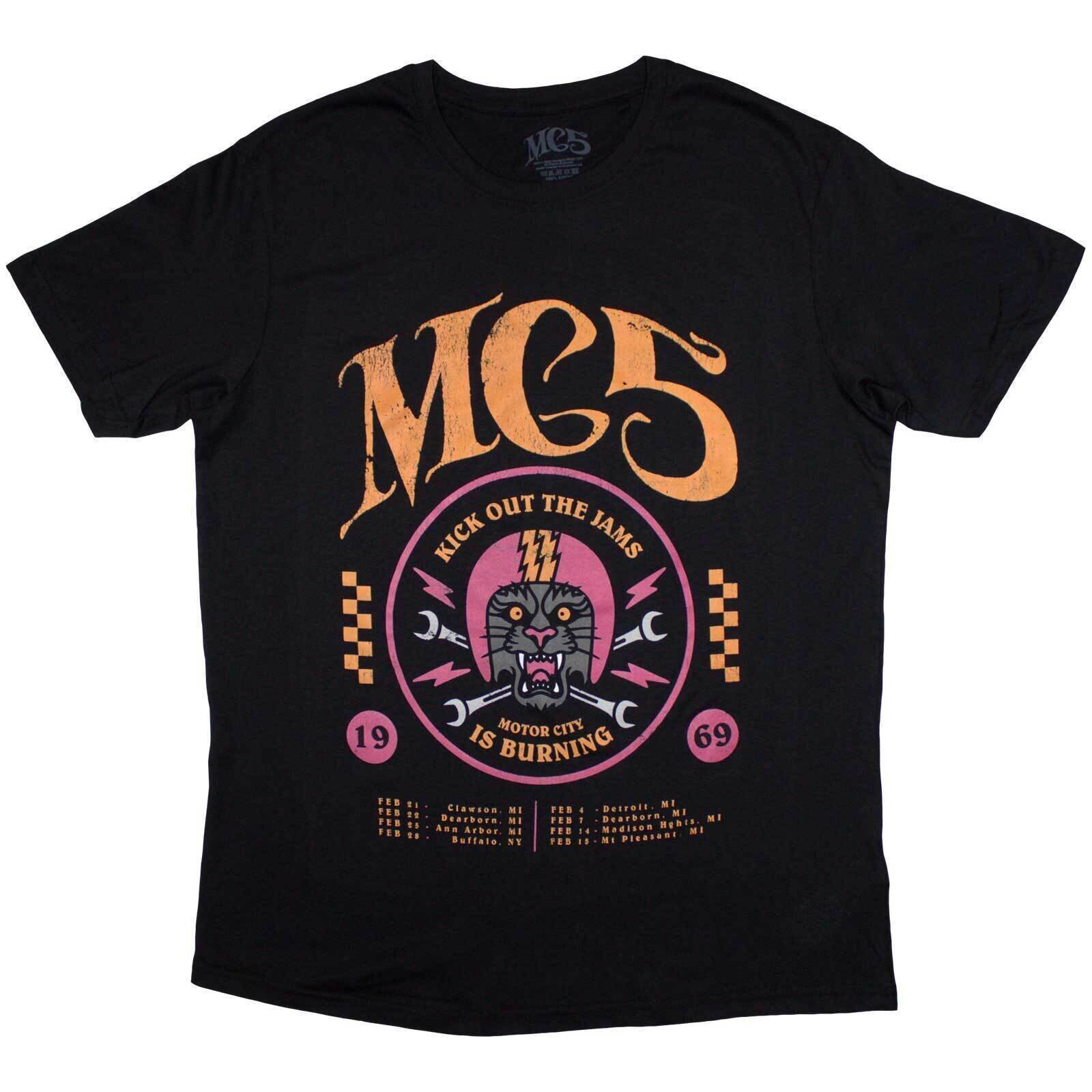 Skjorte MC5 1969 Black 2XL Skjorte