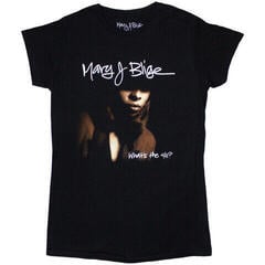 Skjorte Mary J. Blige Cover Black XL Dame Skjorte