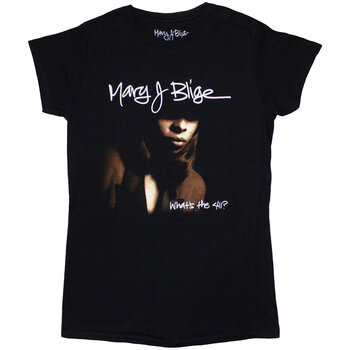 T-Shirt Mary J. Blige Cover Black 2XL Ladies T-Shirt - 1