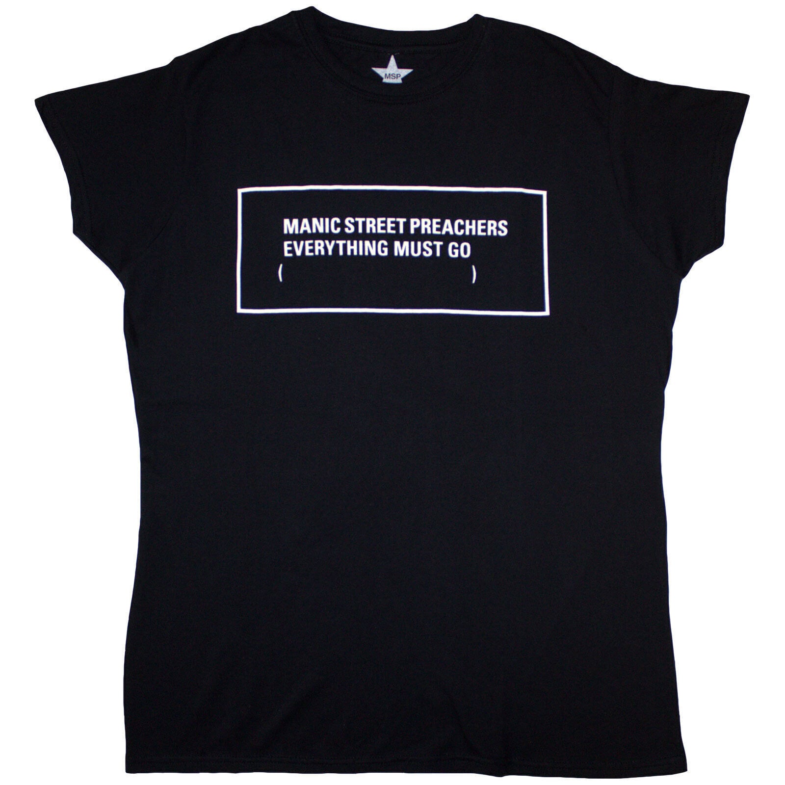 T-shirt Manic Street Preachers Everything Must Go Monochrome Black XL Feminino T-shirt