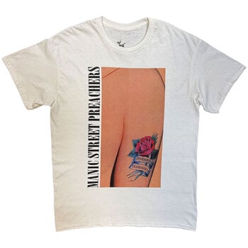 Marškinėliai Manic Street Preachers Generation Terrorists White S Marškinėliai - 1