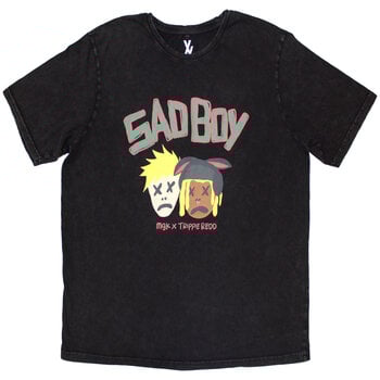 Camiseta de manga corta Machine Gun Kelly Sad Boy (Stone Wash) Black S Camiseta de manga corta - 1