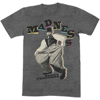 T-särk Mädness Baggy Trousers Heather Grey S T-särk - 1