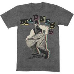 T-Shirt Mädness Baggy Trousers Heather Grey 2XL T-Shirt