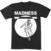 T-shirt Mädness Dancing Man Black M T-shirt