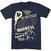 T-shirt Mädness Shut Up Navy Blue L T-shirt