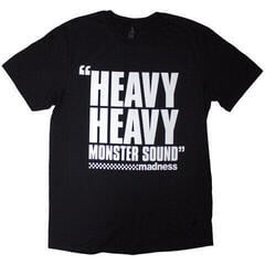 T-shirt Mädness Heavy Heavy Black XL T-shirt