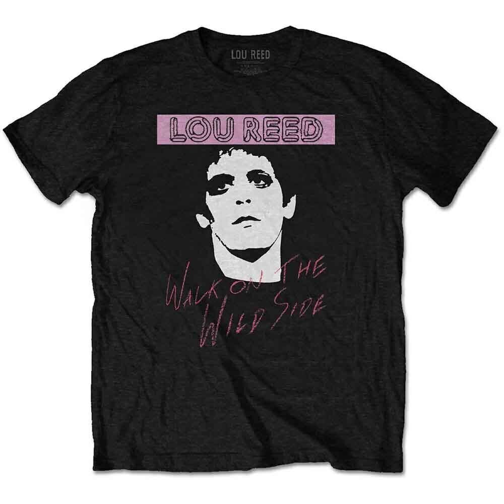 T-shirt Lou Reed Walk On The Wild Side Black XL T-shirt