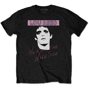 T-shirt Lou Reed Walk On The Wild Side Black 2XL T-shirt - 1