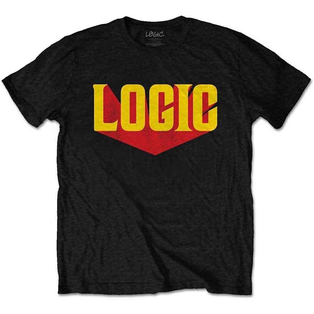 T-shirt Logic Logo Black L T-shirt
