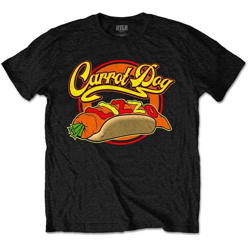T-shirt Lizzo Carrot Glizzy Black 2XL T-shirt