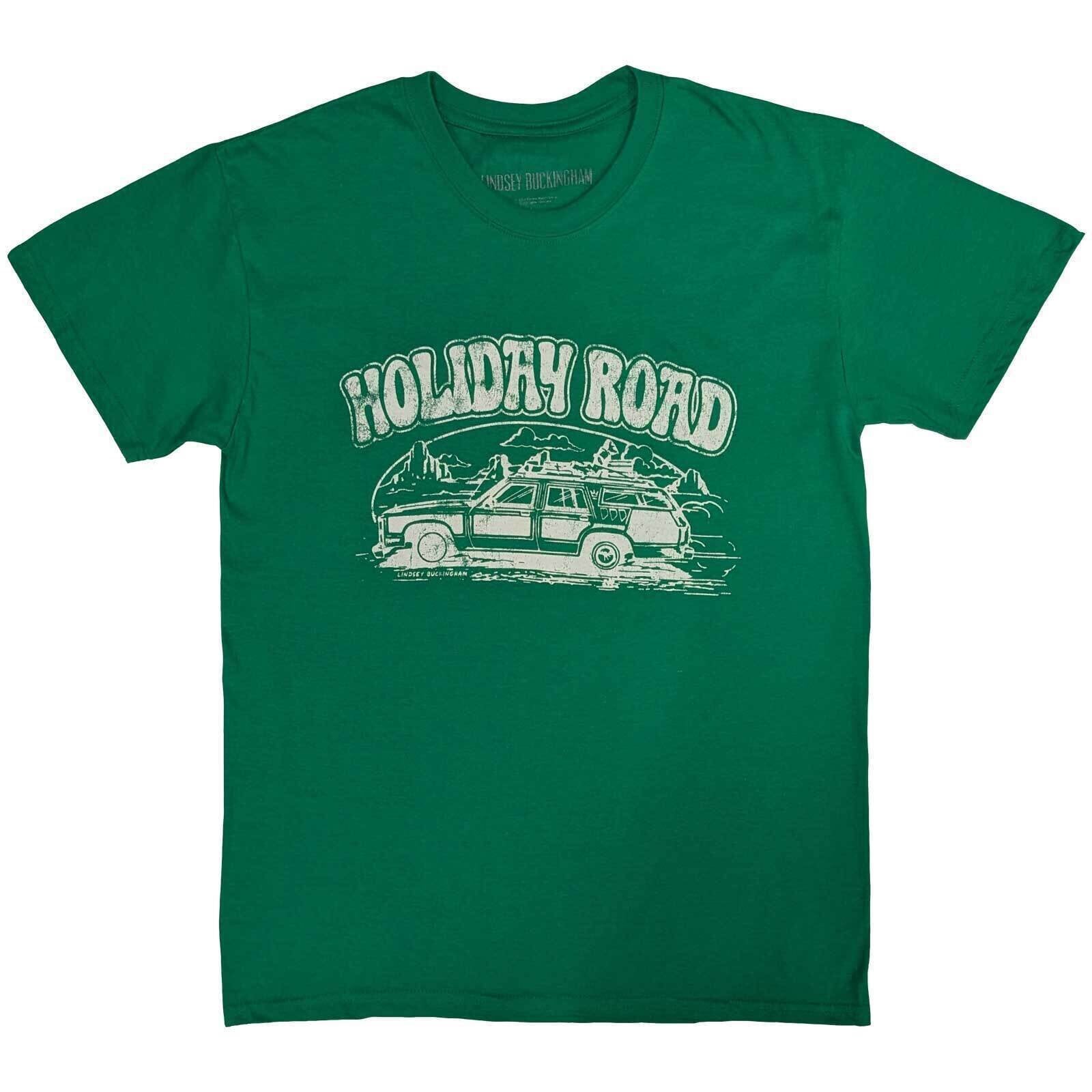 Tricou Lindsey Buckingham Holiday Road Verde XL Tricou