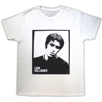 T-shirt Liam Gallagher Framed Photo White L T-shirt - 1