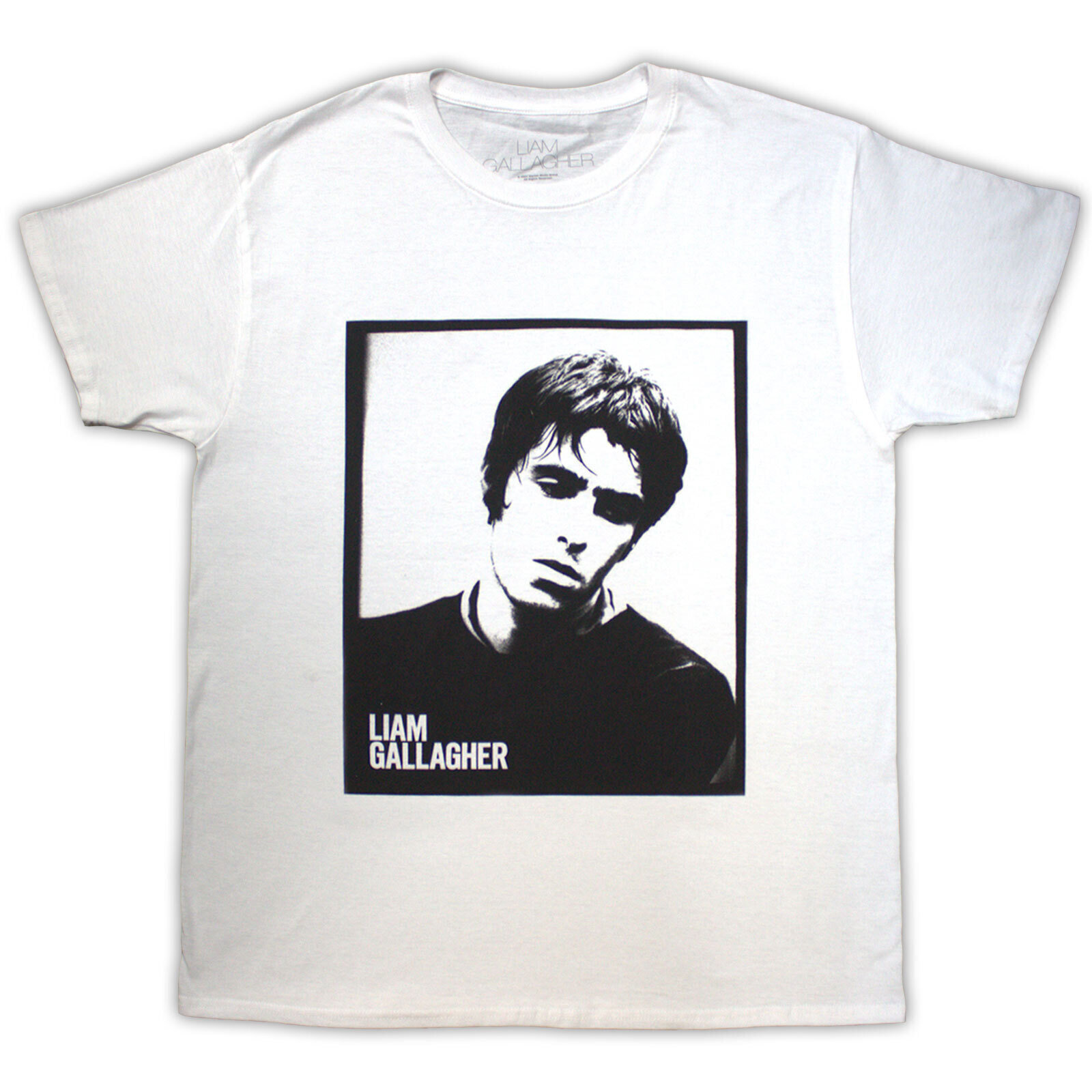 T-shirt Liam Gallagher Framed Photo White 2XL T-shirt