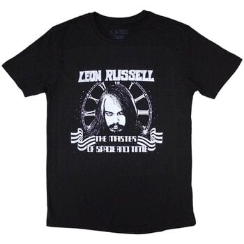 Marškinėliai Leon Russell Space & Time Black S Marškinėliai - 1