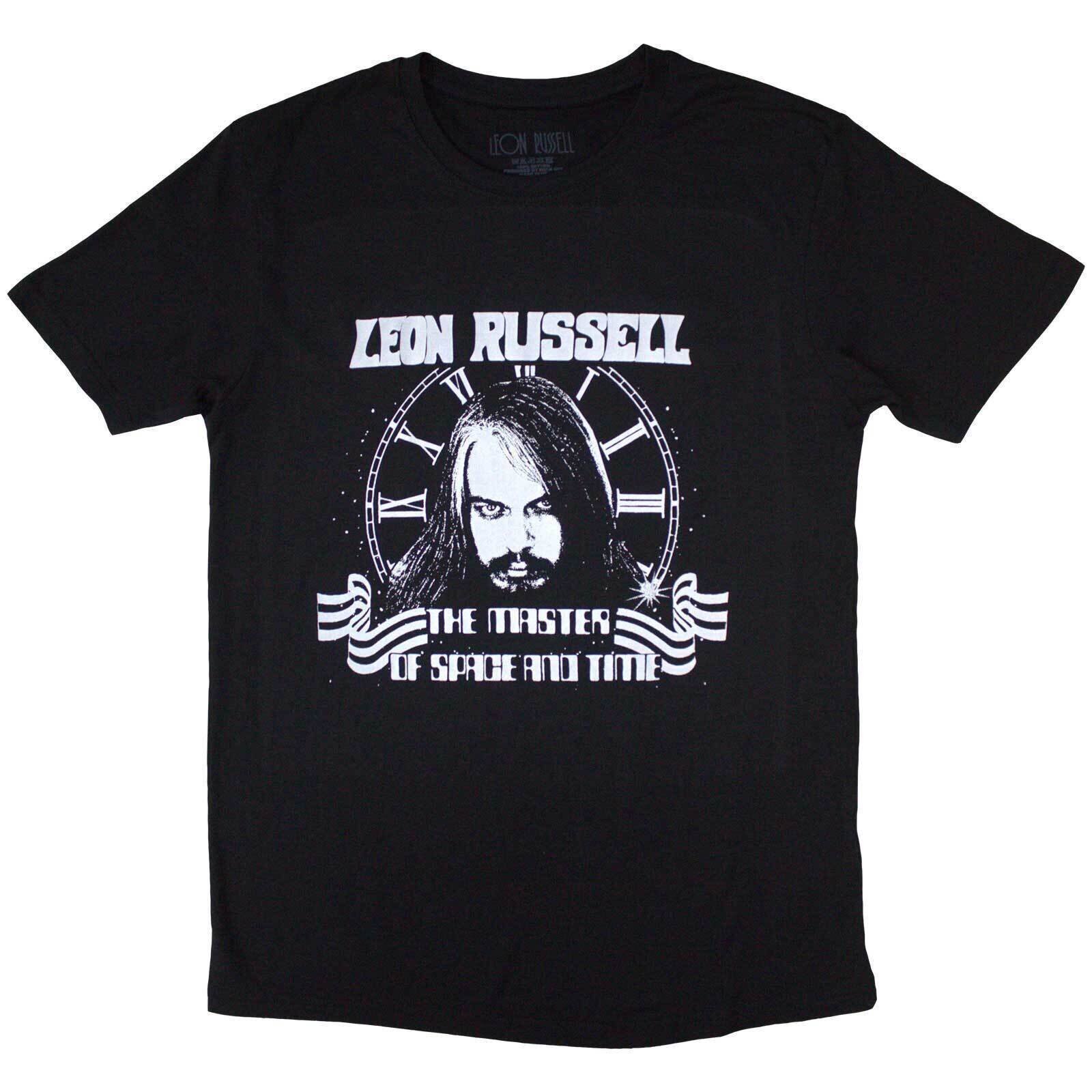 T-Shirt Leon Russell Space & Time Black M T-Shirt