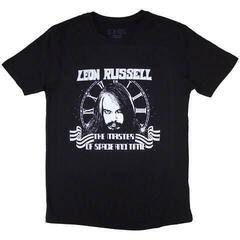 T-Shirt Leon Russell Space & Time Black M T-Shirt
