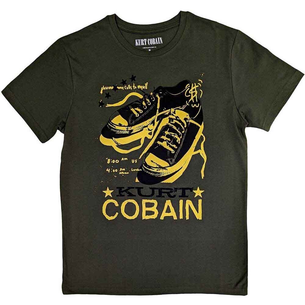 T-Shirt Kurt Cobain Converse Green 2XL T-Shirt