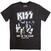 T-Shirt Kiss End Of The Road World Tour (Stone Wash) Charcoal Grey M T-Shirt