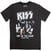 T-shirt Kiss End Of The Road World Tour (Stone Wash) Charcoal Grey L T-shirt
