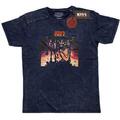 Kiss Destroyer (Wash Collection) Navy Blue M Marškinėliai