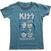 T-shirt Kiss Made For Lovin' You Blue M T-shirt