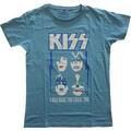 Kiss Made For Lovin' You Blue M Tričko