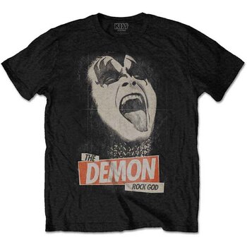 T-shirt Kiss The Demon Rock Black XL T-shirt - 1