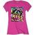 T-Shirt Kiss Party Every Day Heliconia Pink XL Ladies T-Shirt
