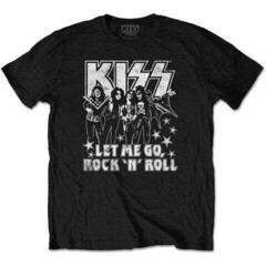 T-shirt Kiss Let Me Go Black L T-shirt