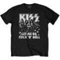 Kiss Let Me Go Black XL T-Shirt