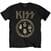 T-Shirt Kiss Band Circle Black L T-Shirt