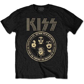T-särk Kiss Band Circle Black XL T-särk - 1