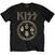 T-shirt Kiss Band Circle Black 2XL T-shirt