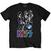 T-Shirt Kiss Umbrellas Black 2XL T-Shirt