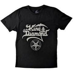 T-shirt King Diamond Logo Black L T-shirt
