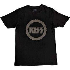 T-Shirt Kiss Buzzsaw Logo (Hi-Build) Black 2XL T-Shirt