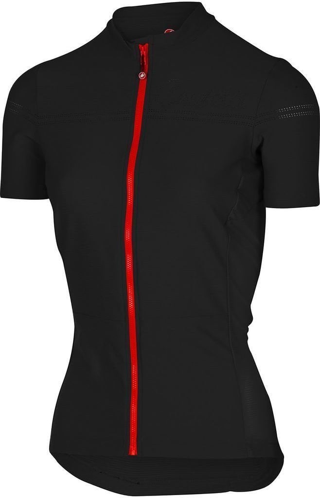 Kolesarski dres, majica Castelli Promessa 2 Jersey Črna L